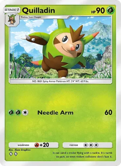 Quilladin - pokemon TCG Card