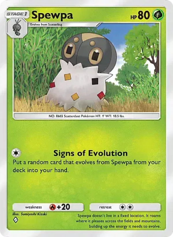 Spewpa - Pokémon TCG Card