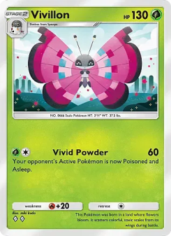 Vivillon - pokemon TCG Card