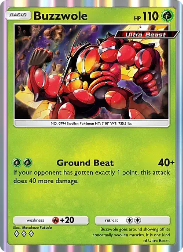 Buzzwole - Pokémon TCG Card