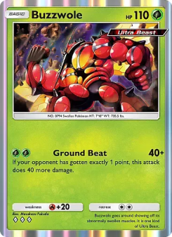 Buzzwole - pokemon TCG Card