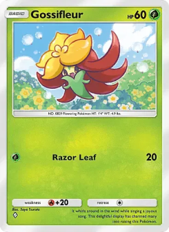 Gossifleur - pokemon TCG Card
