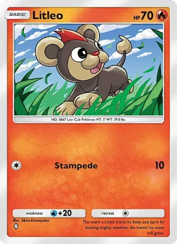 Litleo - Pokémon TCG Card