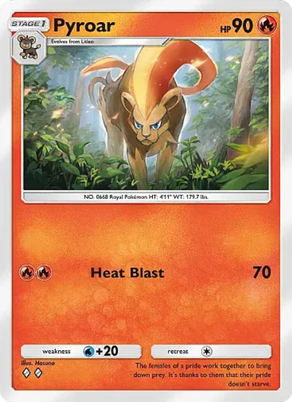 Pyroar - Pokémon TCG Card