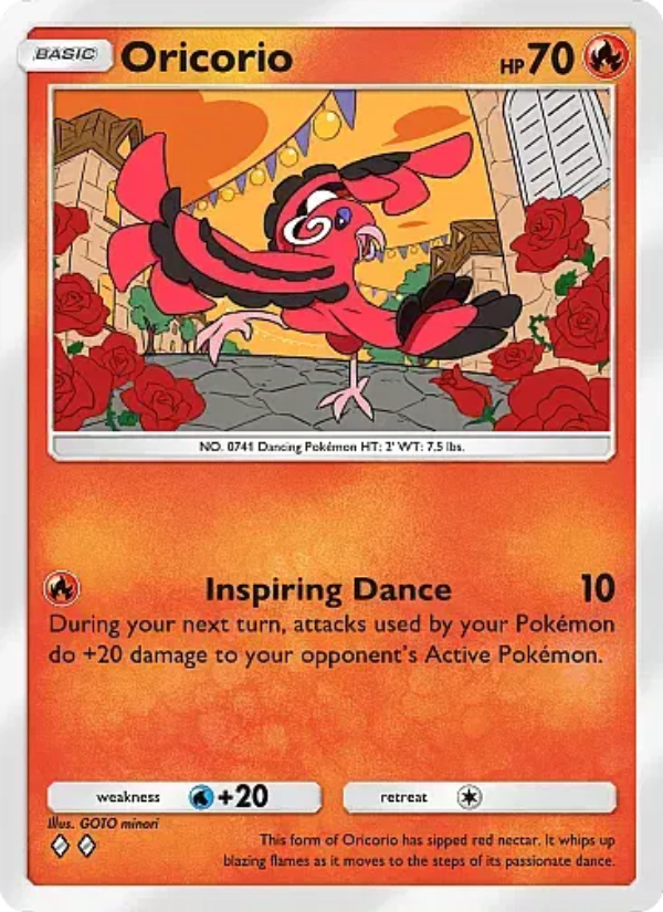 Oricorio - Pokémon TCG Card