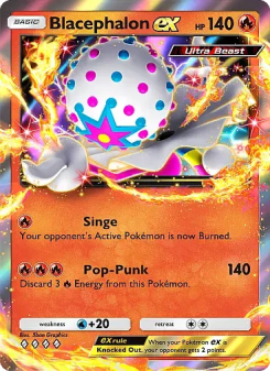 Blacephalon ex - pokemon TCG Card