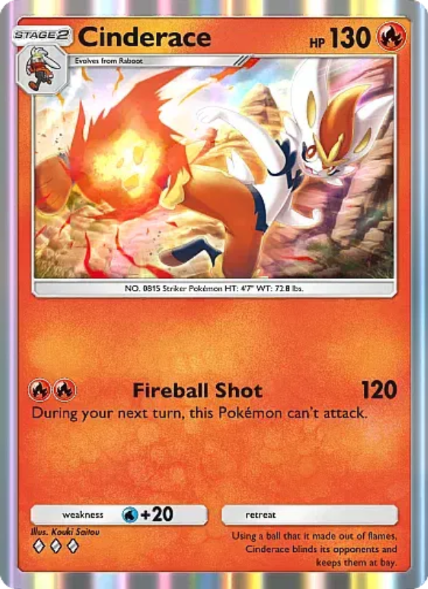Cinderace - Pokémon TCG Card