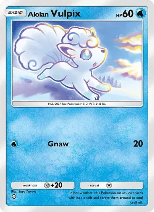 Alolan Vulpix - Pokémon TCG Card