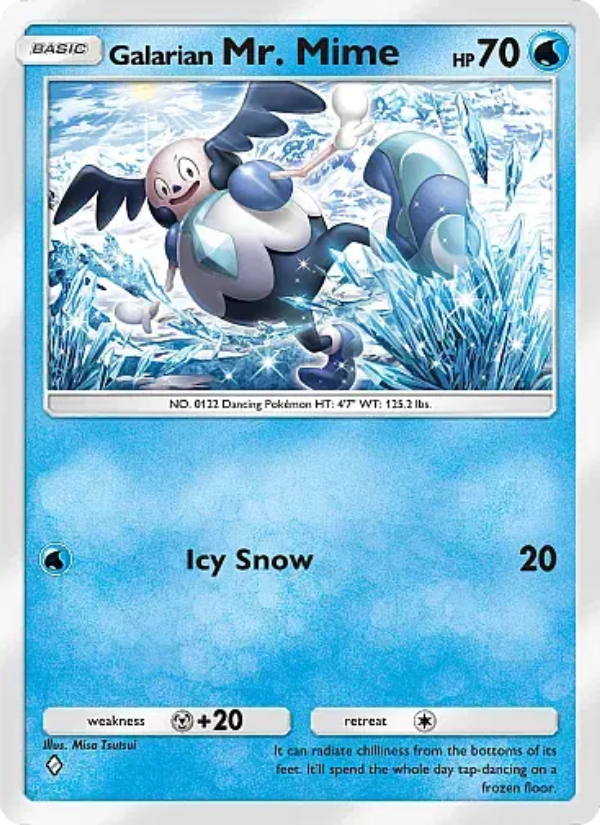 Galarian Mr. Mime - Pokémon TCG Card