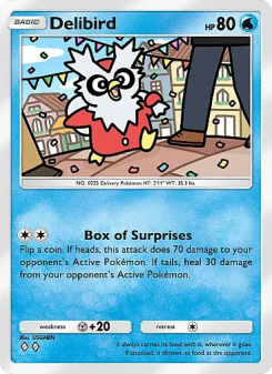 Delibird - pokemon TCG Card