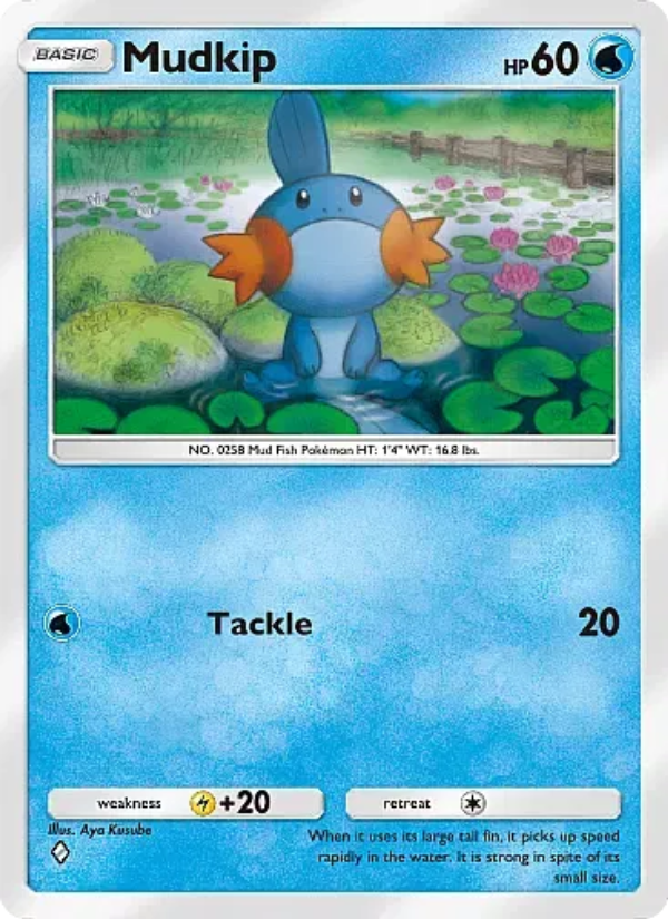 Mudkip - Pokémon TCG Card