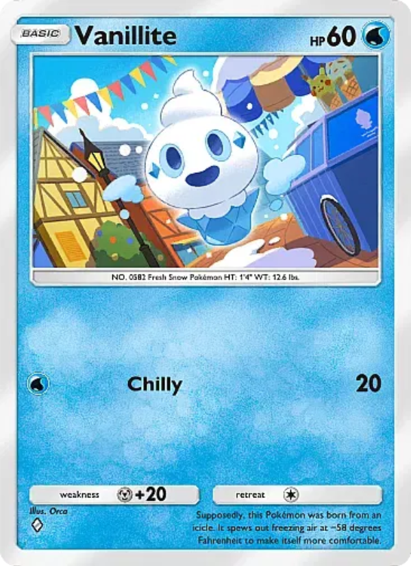 Vanillite - Pokémon TCG Card