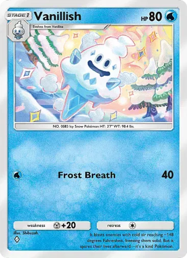 Vanillish - Pokémon TCG Card