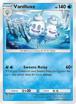 Vanilluxe - pokemon TCG Card
