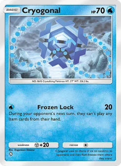 Cryogonal - pokemon TCG Card