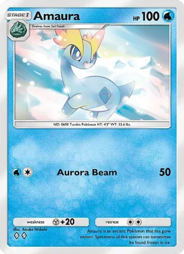 Amaura - Pokémon TCG Card