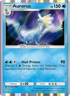 Aurorus - pokemon TCG Card