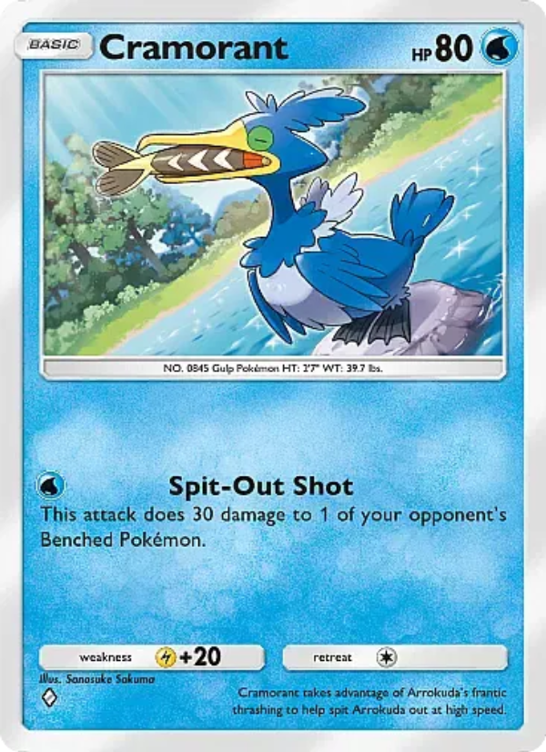 Cramorant - Pokémon TCG Card