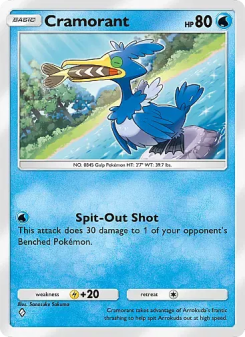 Cramorant - pokemon TCG Card