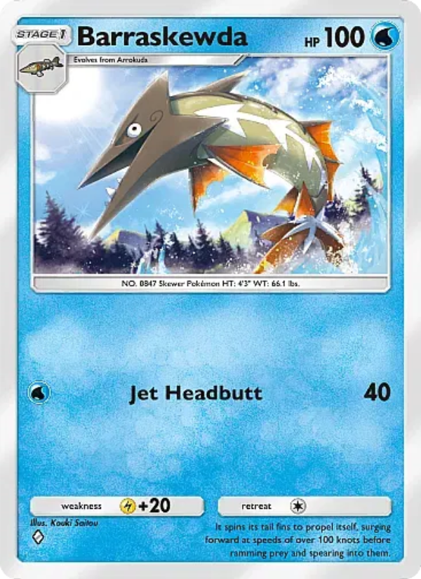 Barraskewda - Pokémon TCG Card