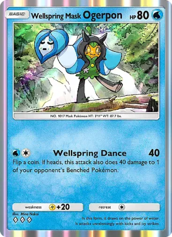 Wellspring Mask Ogerpon - Pokémon TCG Card