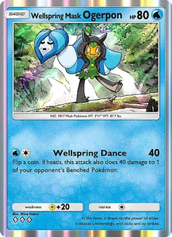 Wellspring Mask Ogerpon - pokemon TCG Card