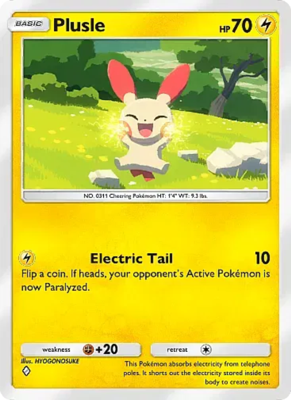 Plusle - Pokémon TCG Card