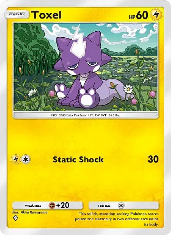 Toxel - Pokémon TCG Card