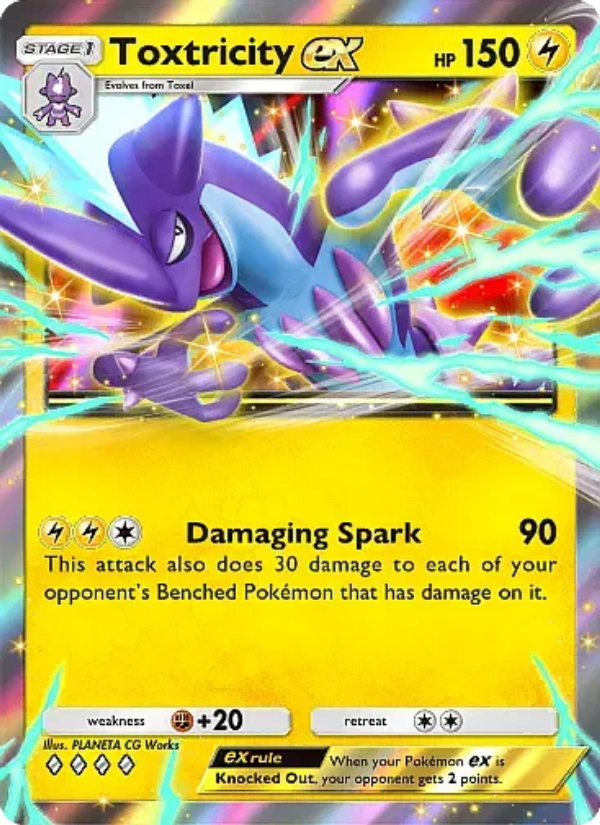 Toxtricity ex - Pokémon TCG Card