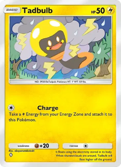 Tadbulb - pokemon TCG Card
