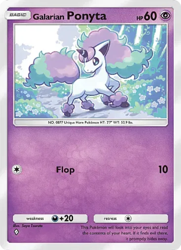 Galarian Ponyta - Pokémon TCG Card
