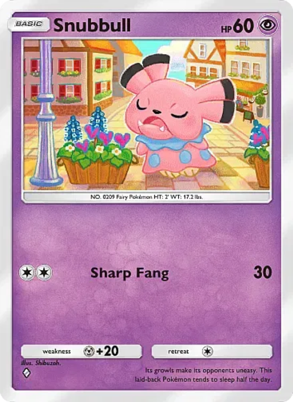 Snubbull - Pokémon TCG Card