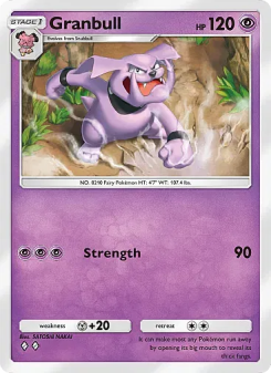Granbull - pokemon TCG Card