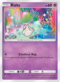 Ralts - pokemon TCG Card