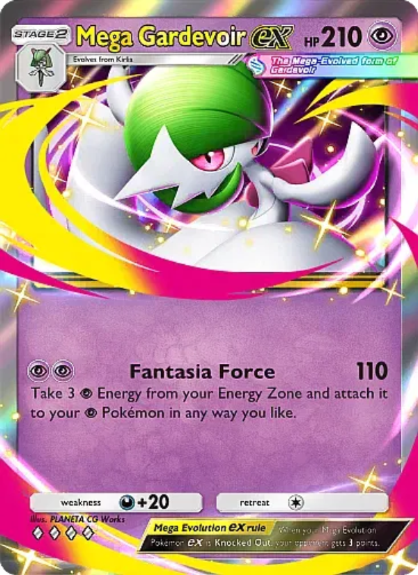 Mega Gardevoir ex - Pokémon TCG Card