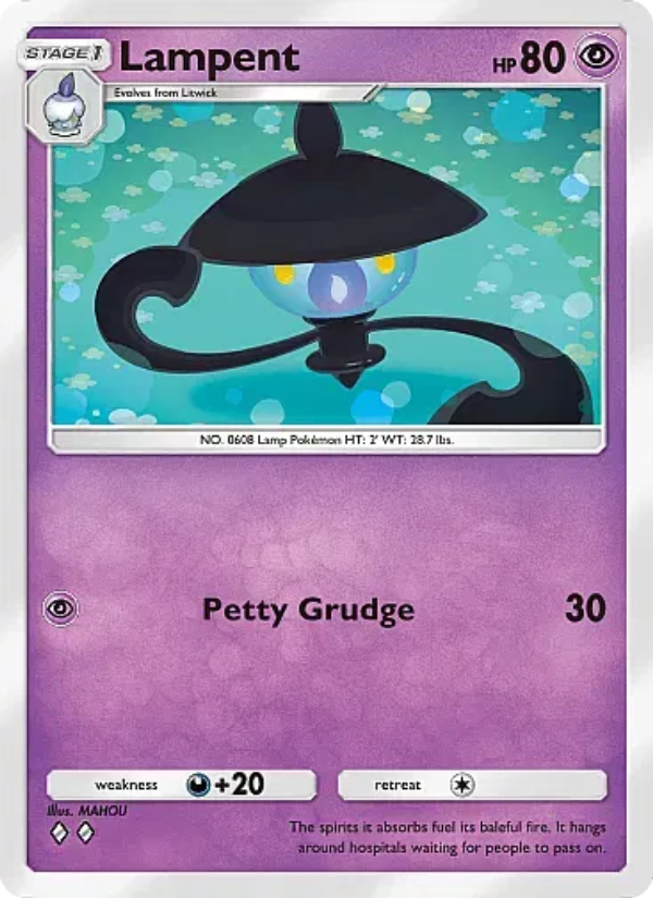 Lampent - Pokémon TCG Card