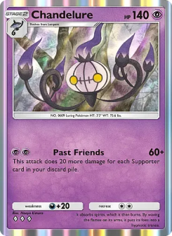 Chandelure - pokemon TCG Card
