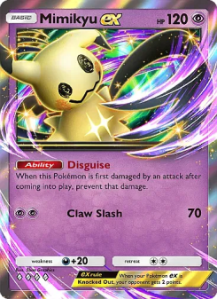 Mimikyu ex - pokemon TCG Card