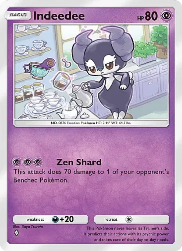 Indeedee - Pokémon TCG Card