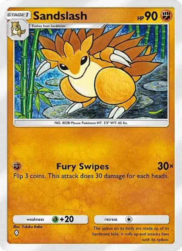 Sandslash - Pokémon TCG Card