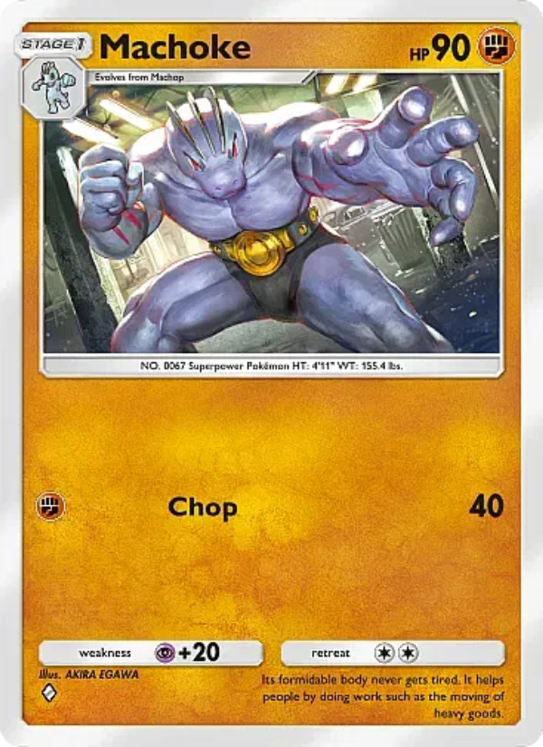 Machoke - Pokémon TCG Card