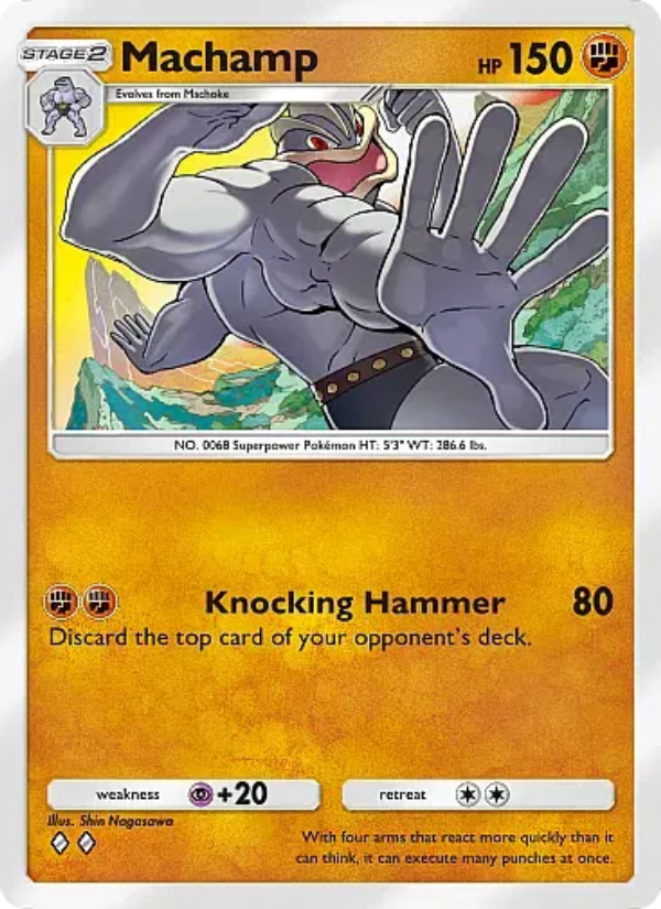 Machamp - Pokémon TCG Card