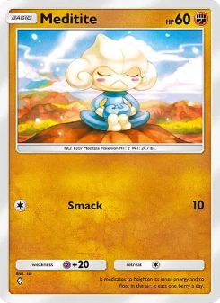 Meditite - pokemon TCG Card