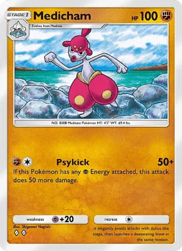 Medicham - Pokémon TCG Card