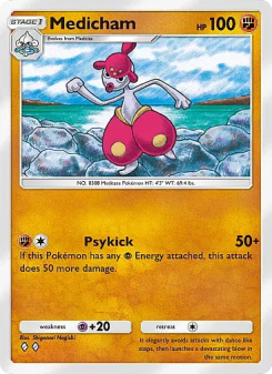Medicham - pokemon TCG Card