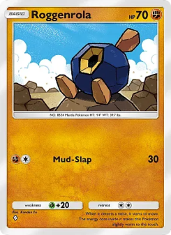Roggenrola - pokemon TCG Card