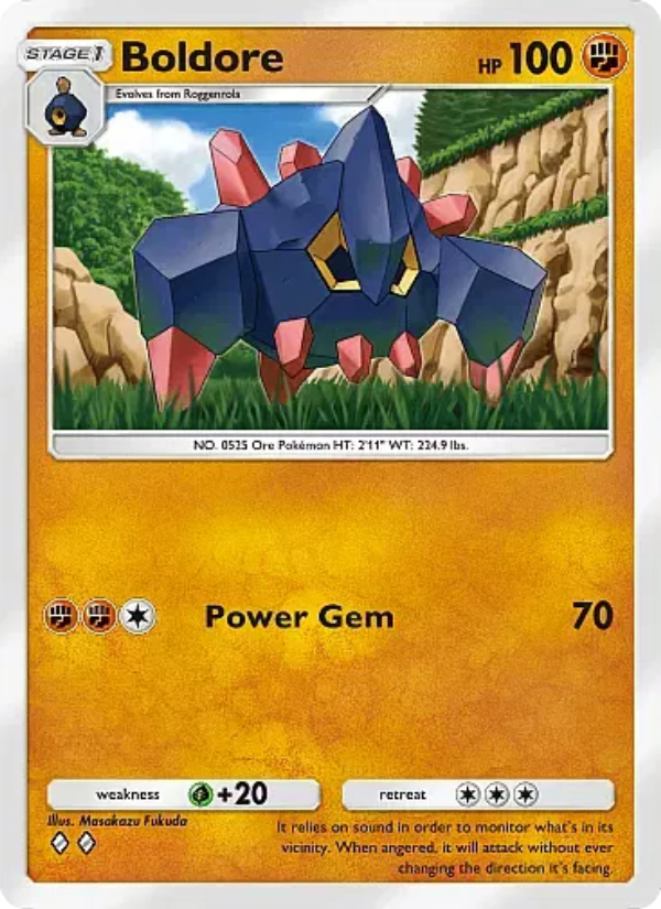 Boldore - Pokémon TCG Card