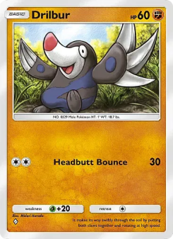 Drilbur - pokemon TCG Card