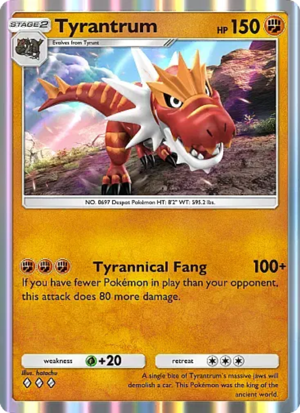 Tyrantrum - Pokémon TCG Card