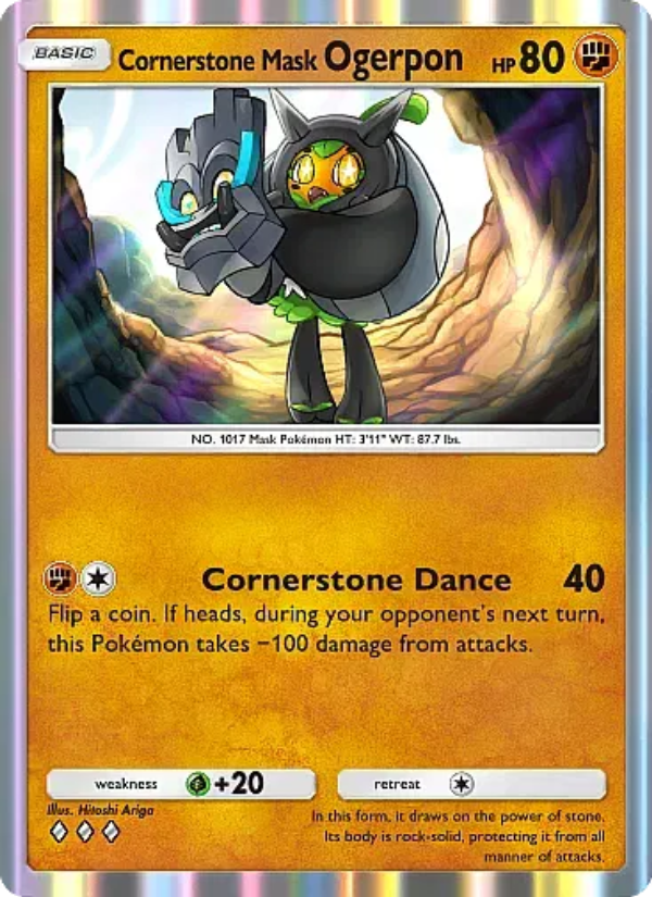 Cornerstone Mask Ogerpon - Pokémon TCG Card